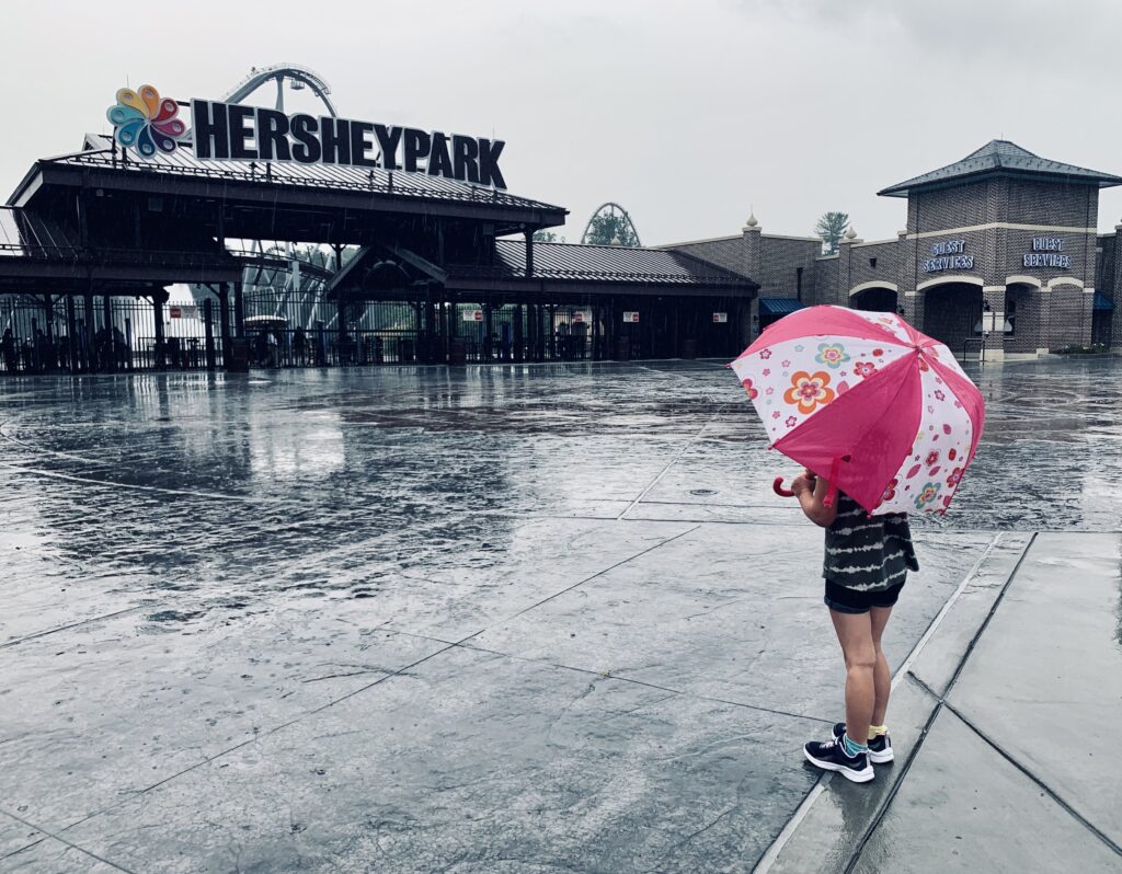 Hersheypark Rain