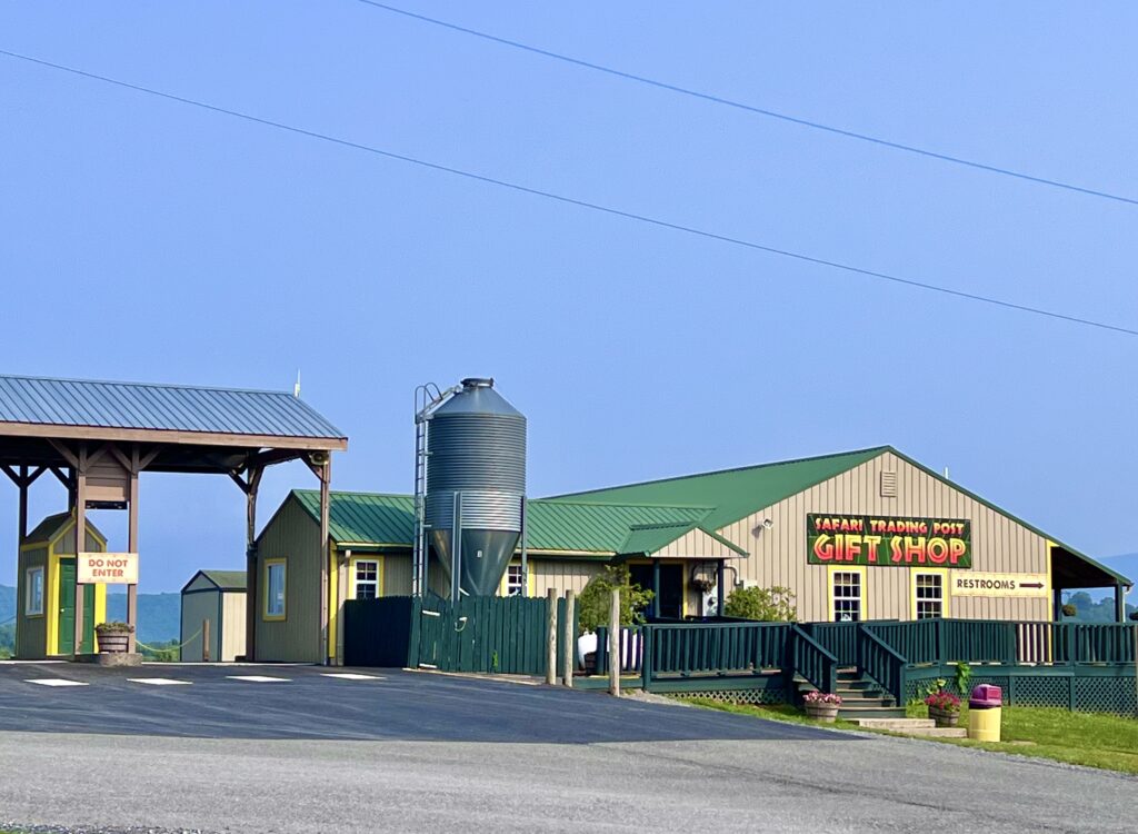 Virginia Safari Park Front Entrance