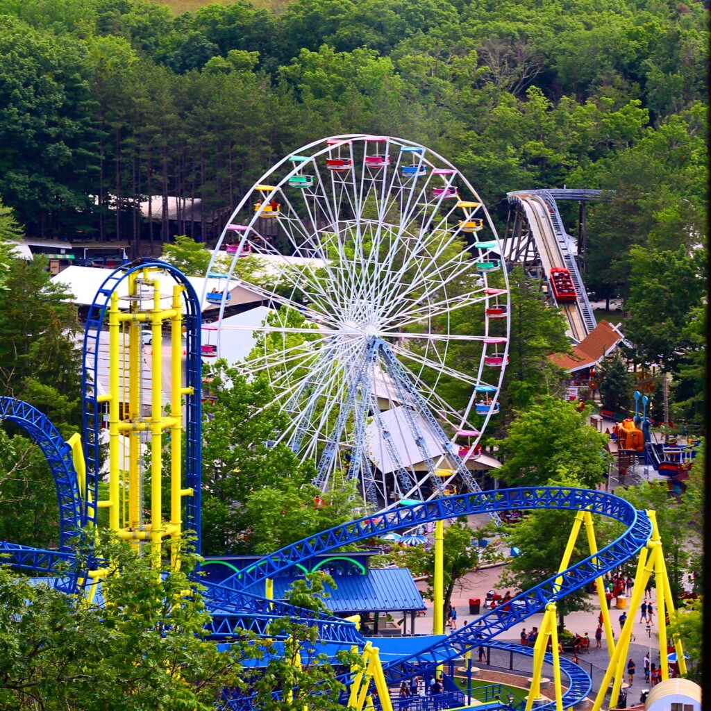 View of Knoebels