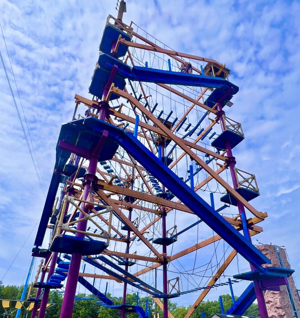 Diggerland Ropes Course