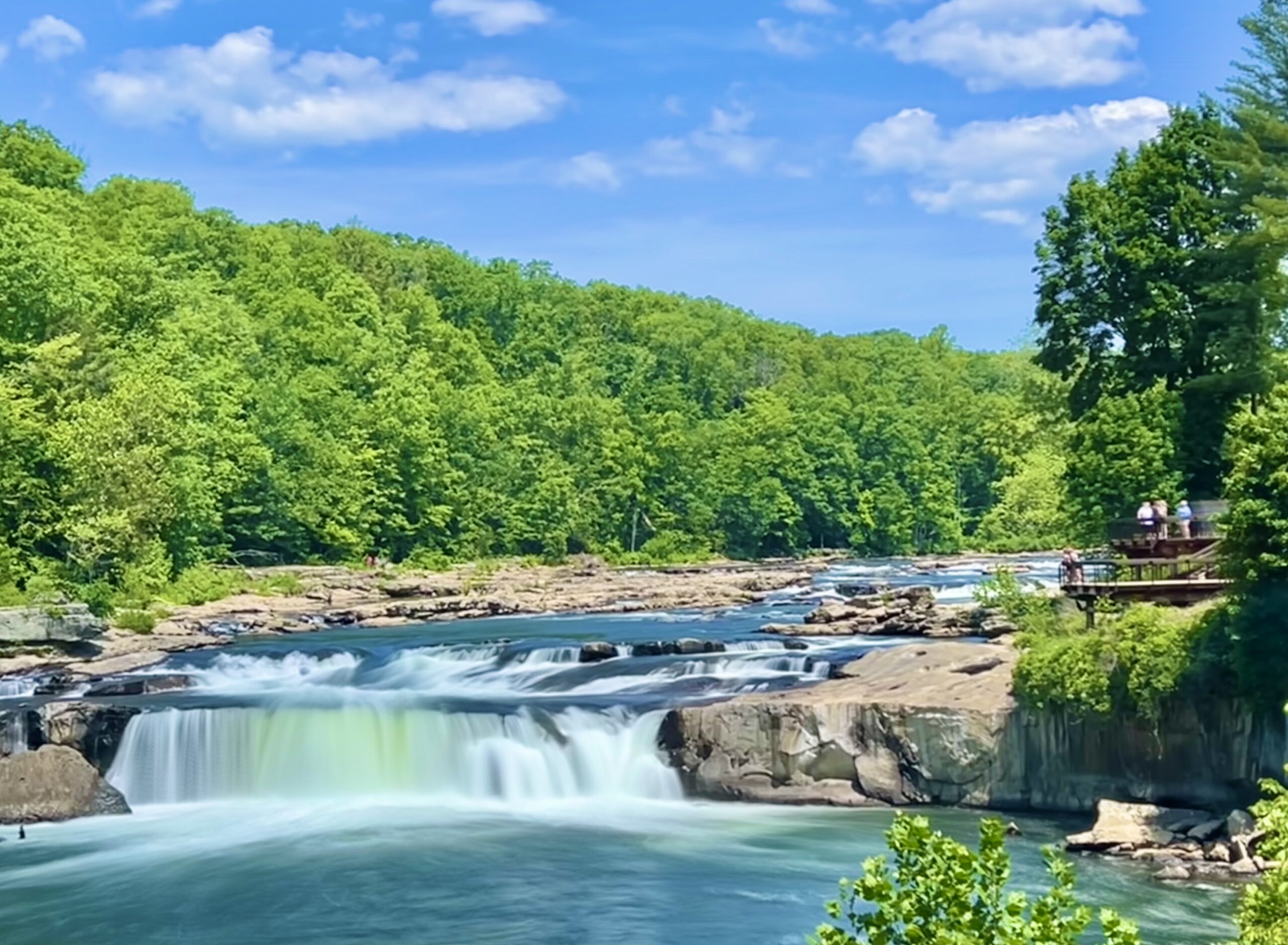 Ohiopyle Falls Been There Done That with Kids