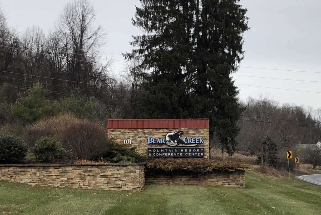 Bear Creek Resort Entrance