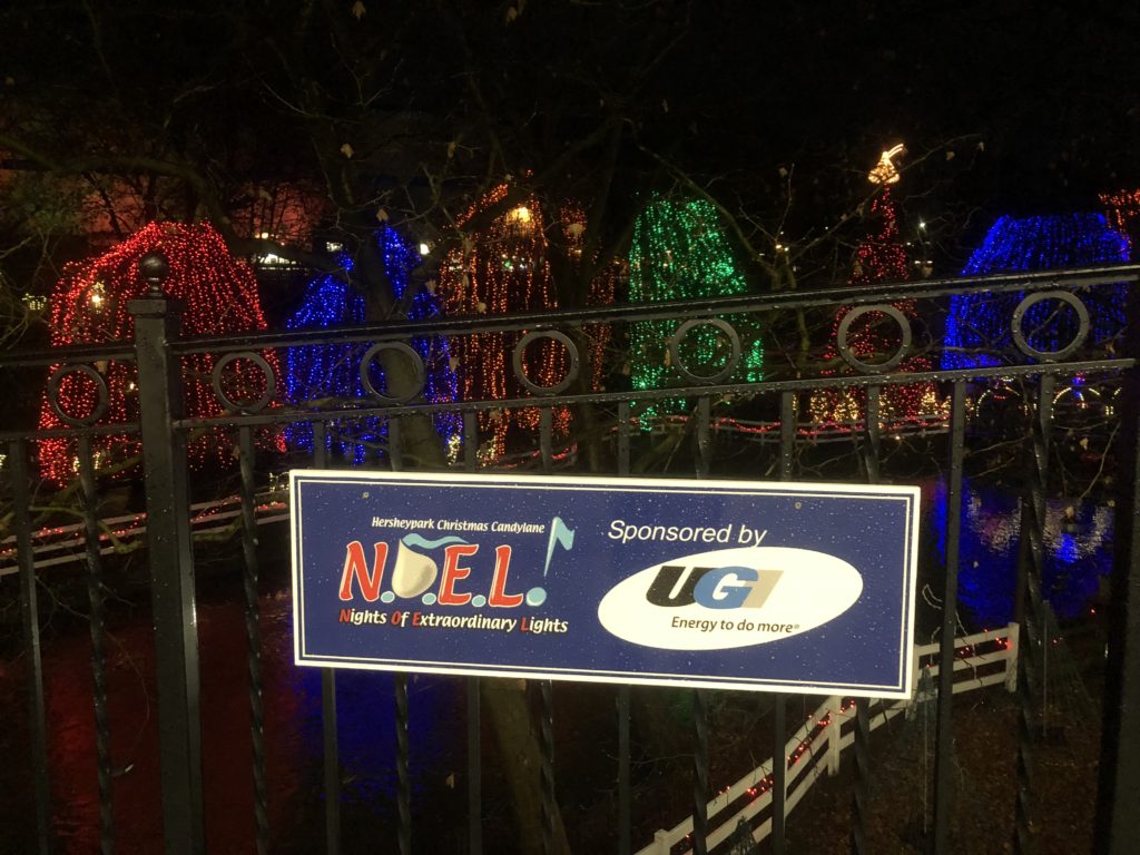 View of the bridge of N.O.E.L. at Hersheypark