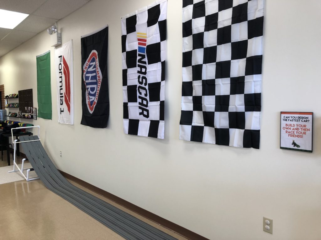 Race Track at Snapology Discovery Center in Lancaster