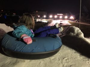 Top of Snow Tubing Hill - Avalanche Express