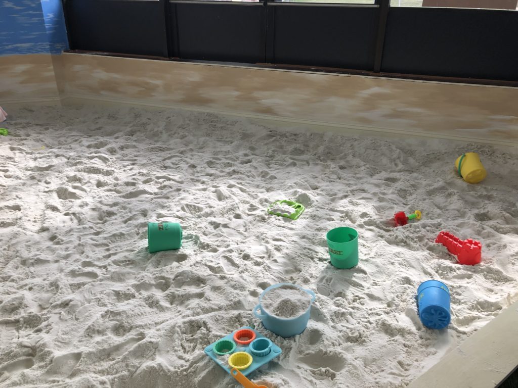 Indoor sandbox