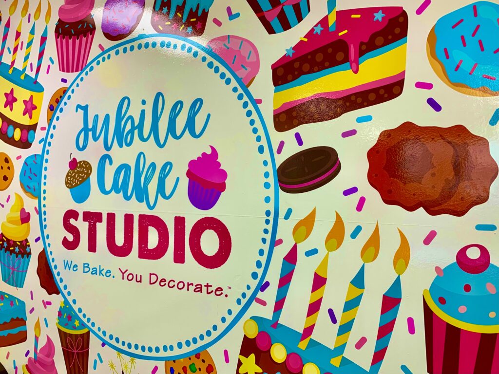 Jubilee Cake Studio Sign