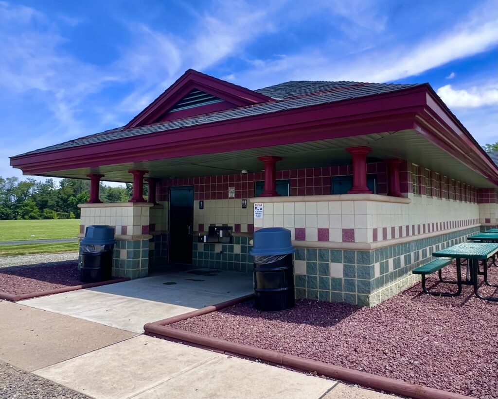 Limerick Community Park Restroom Building & Picnic Tables