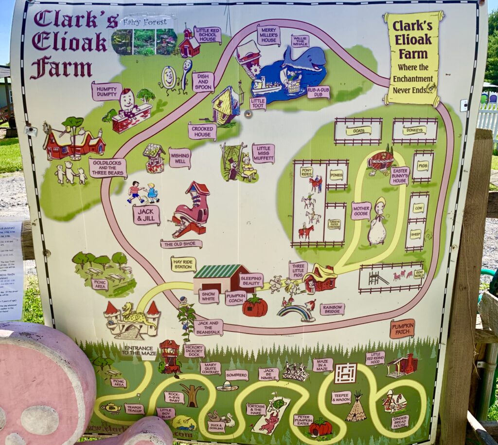 Clark Elioak Farm Map