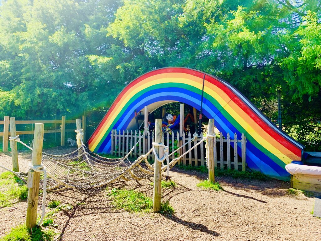 Clark Elioak Farm Rainbow slide