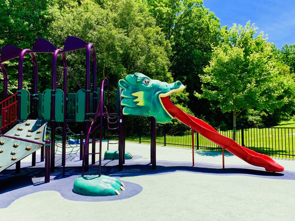 South Bowie Community Center Playground Dragon