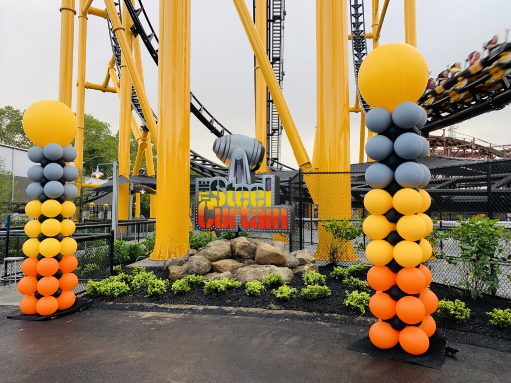 Steel Curtain at Kennywood Park in Pittsburgh PA // Media Day Review