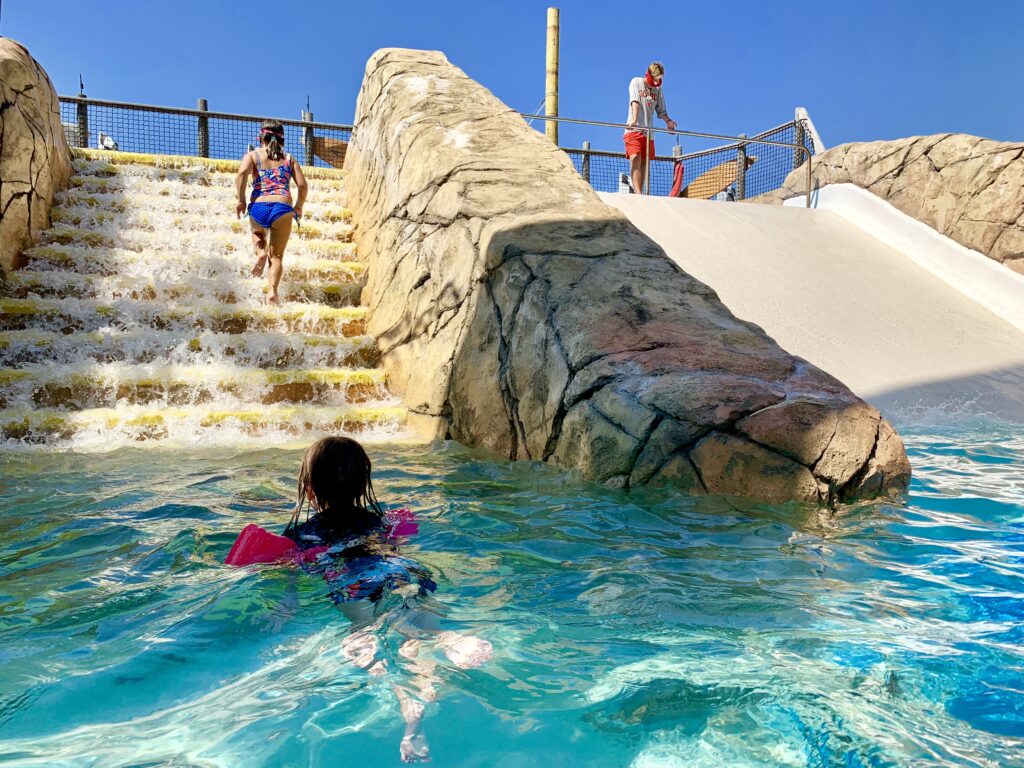 Ocean Oasis Waterfall Steps