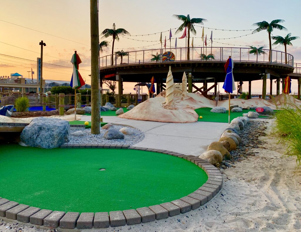 The Starlux Mini Golf Course