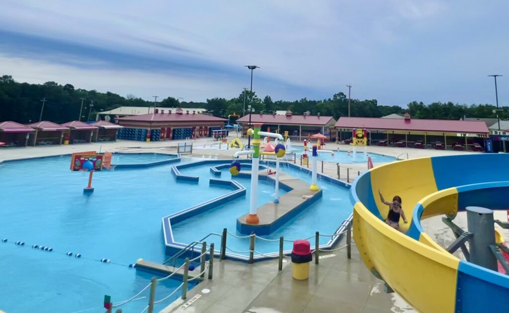 Diggerland Slides and Pool