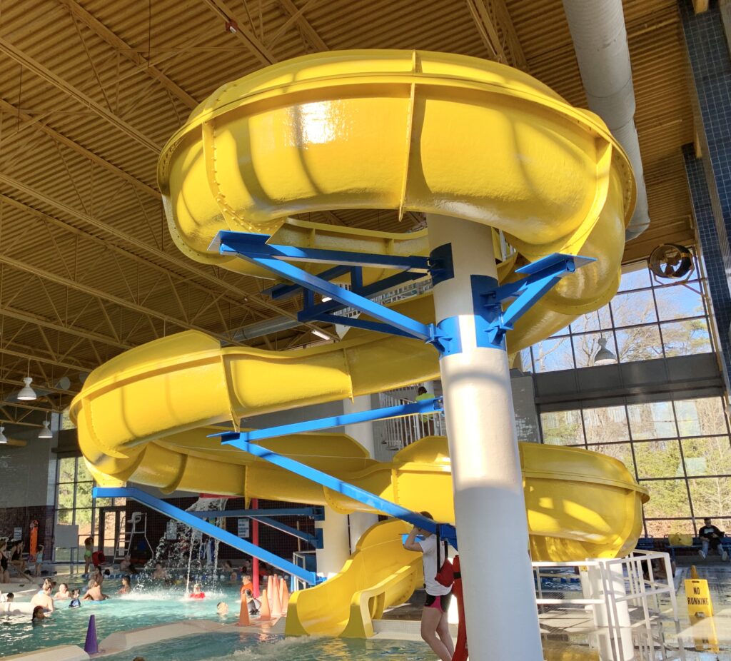 Large Water Slide in Maryland