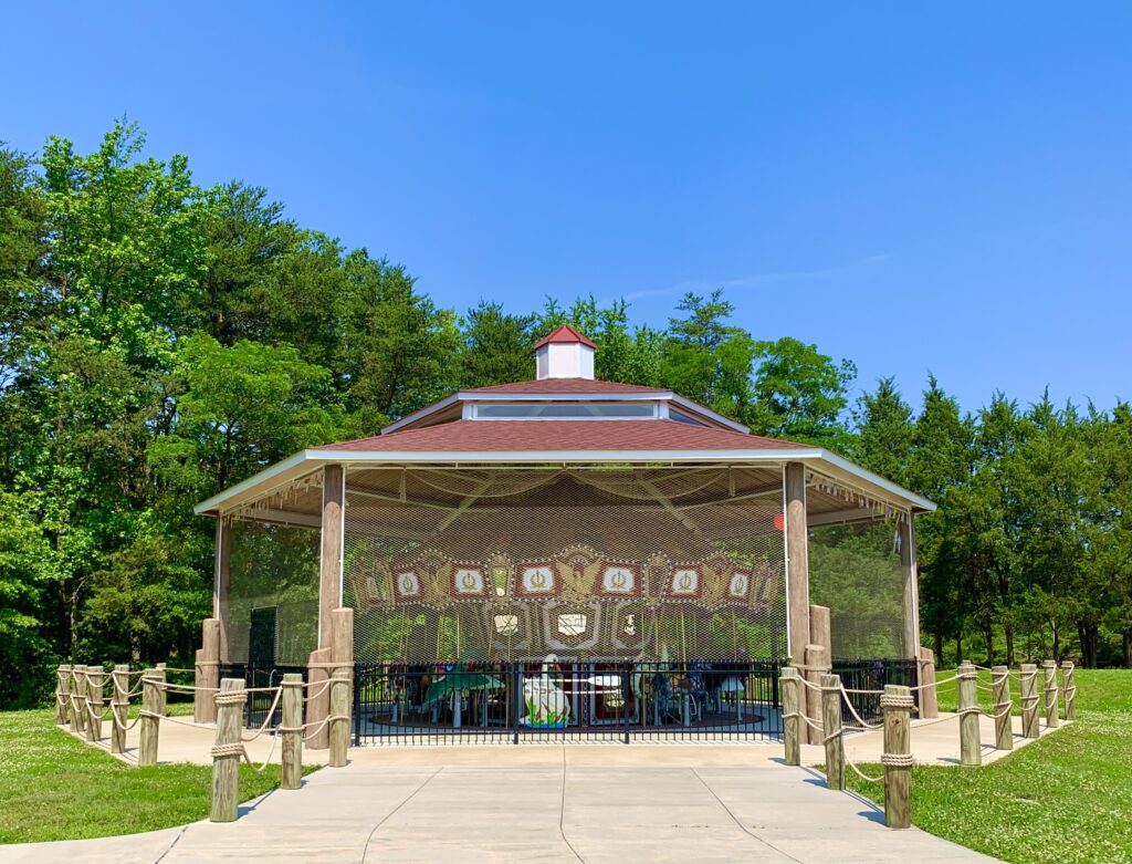 Lee District Carousel near Chessie's Big Backyard