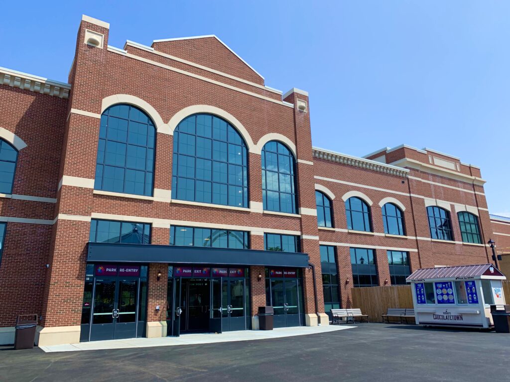 New Chocolatetown Store and Park Exit