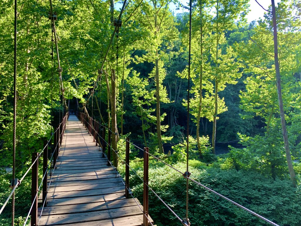 Swinging Bridge at Patapsco Valley State Park