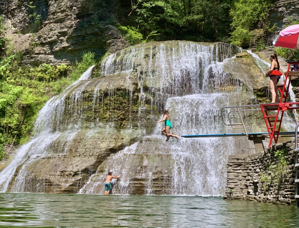 Robert Treman Diving Board