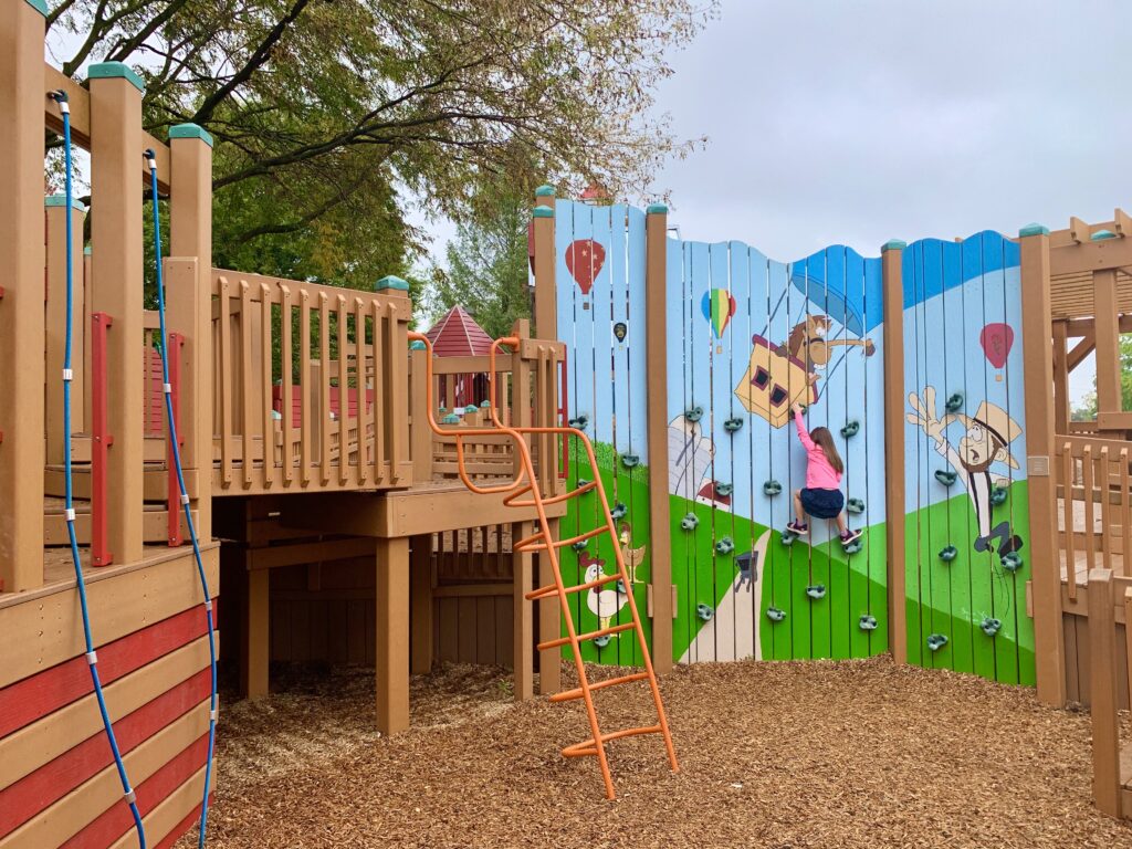 Climbing Wall at Amos Herr Park