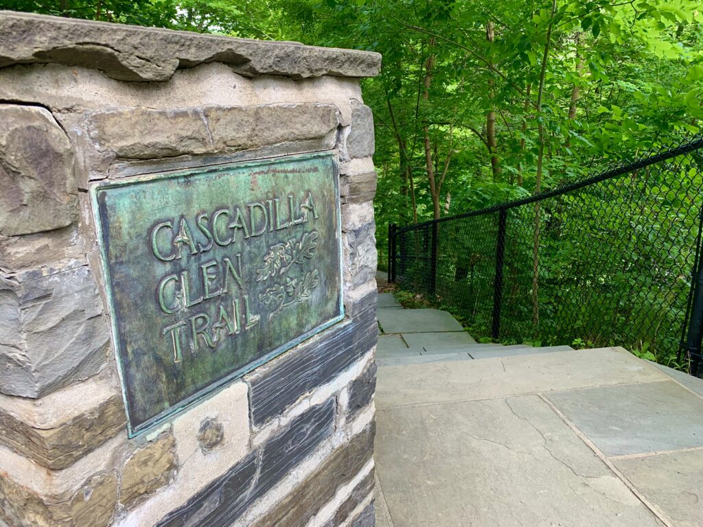 Cascadilla Gorge Trail Entrance