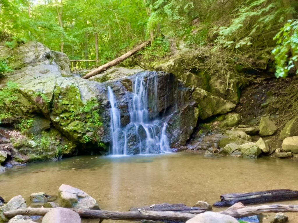 waterfall hikes in maryland