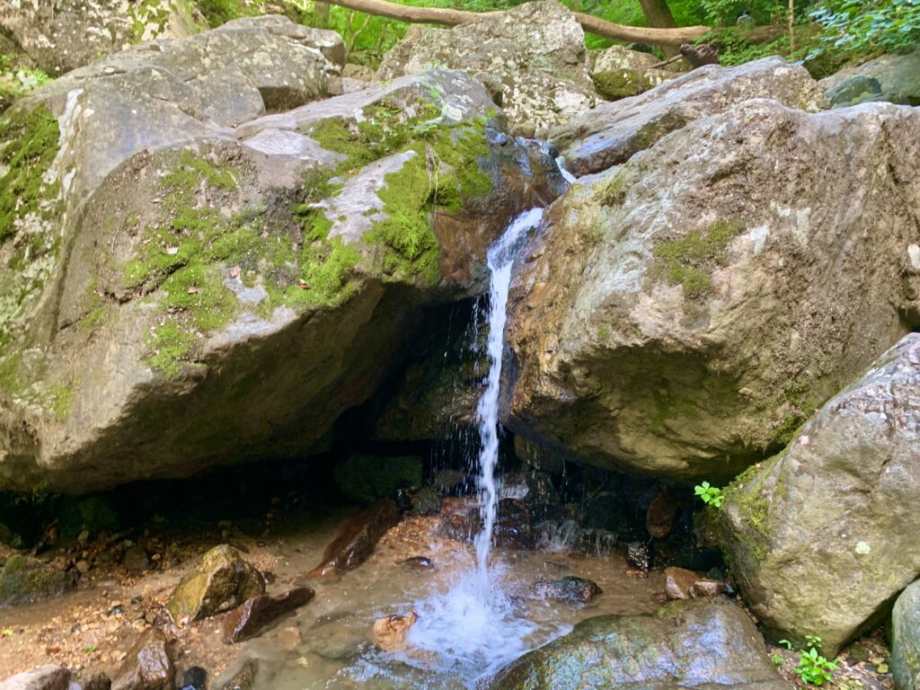 Small waterfall near Cascade Falls