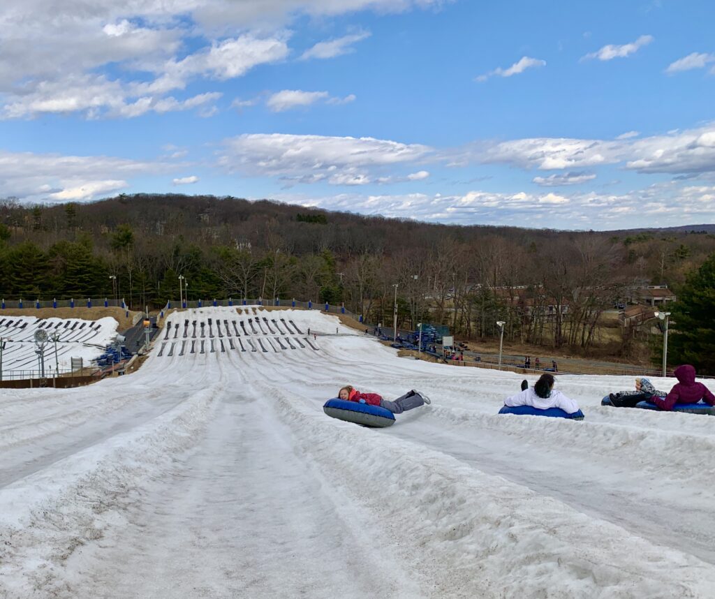 Camelback Mountain Resort Snow Tubing Hill