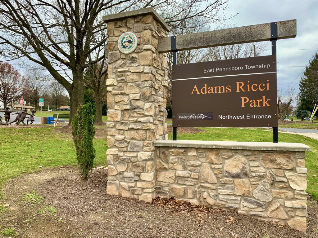 Adams Ricci Park Sign