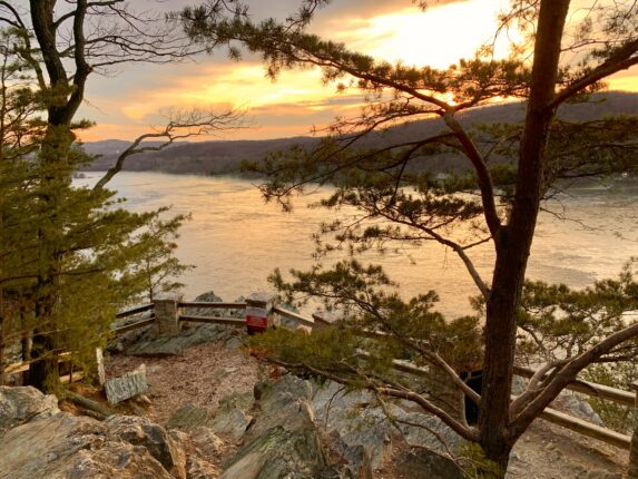 Chickies Rock Overlook View