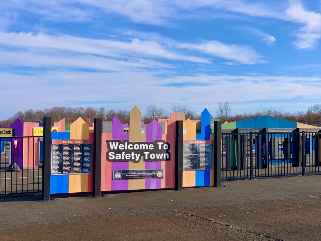 Entrance to Safety Town at Warminster Community Park