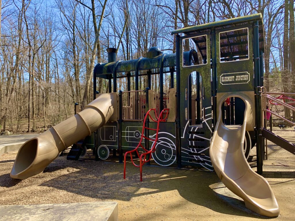 Bluemont Junction Park Train Playground