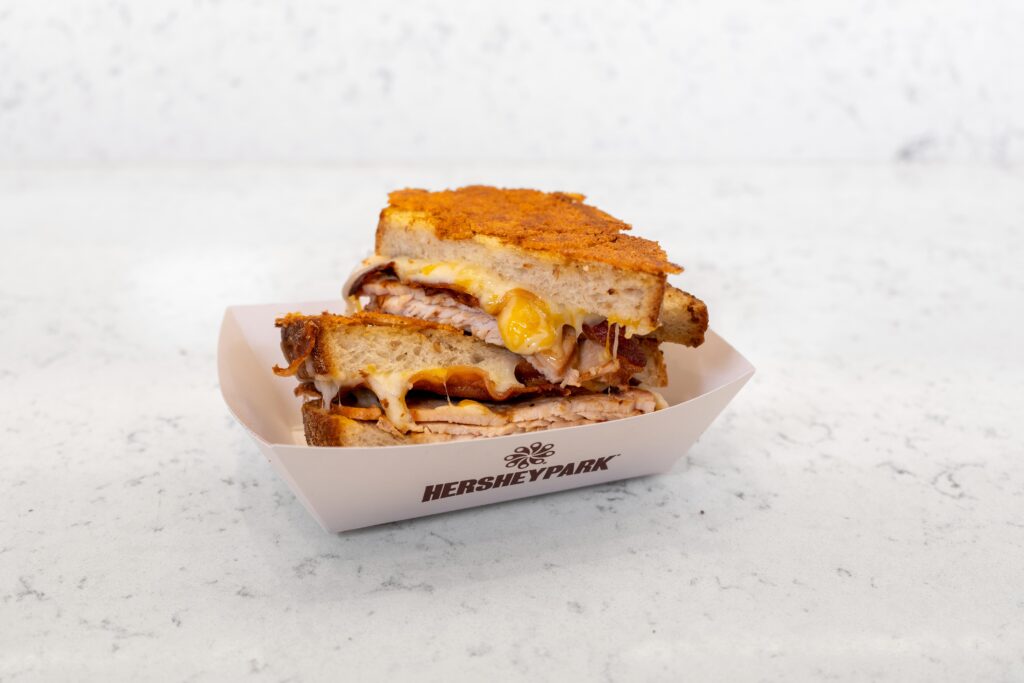 Milton's Ice Cream Parlor Signature Grilled Cheese with Pulled Pork