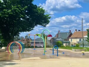 Red Lion Splash Pad