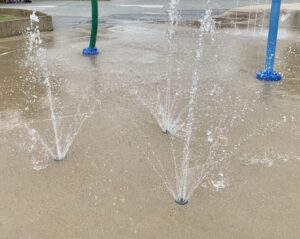 Red Lion Splash Pad