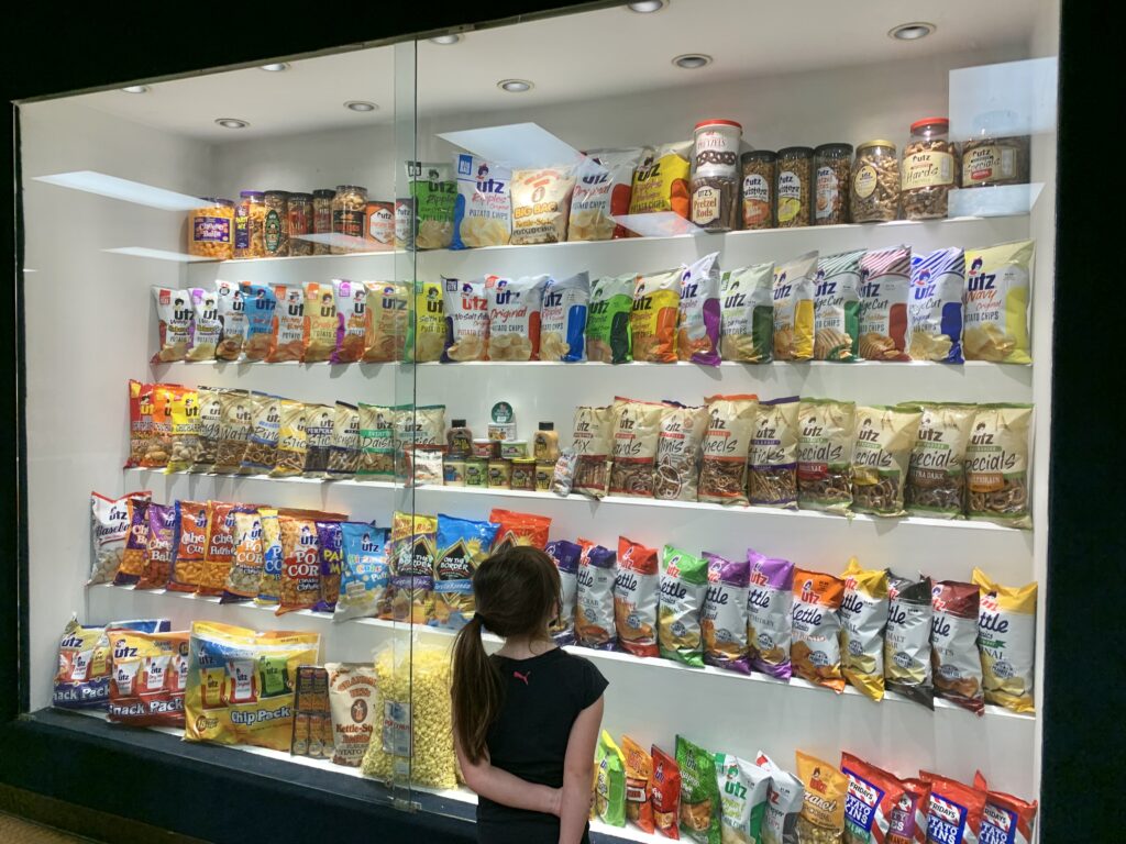 UTZ Factory Snack Display