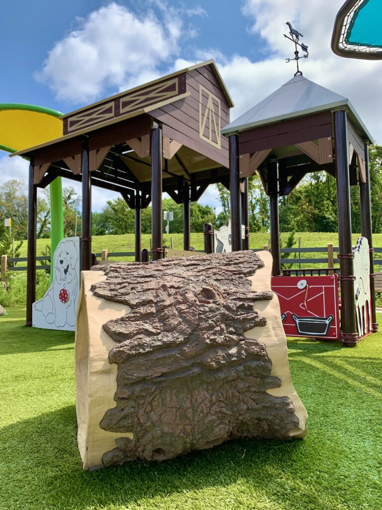 Farm-themed Play Area at Blandair Park