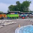 Camp Cedar Pool Lounges