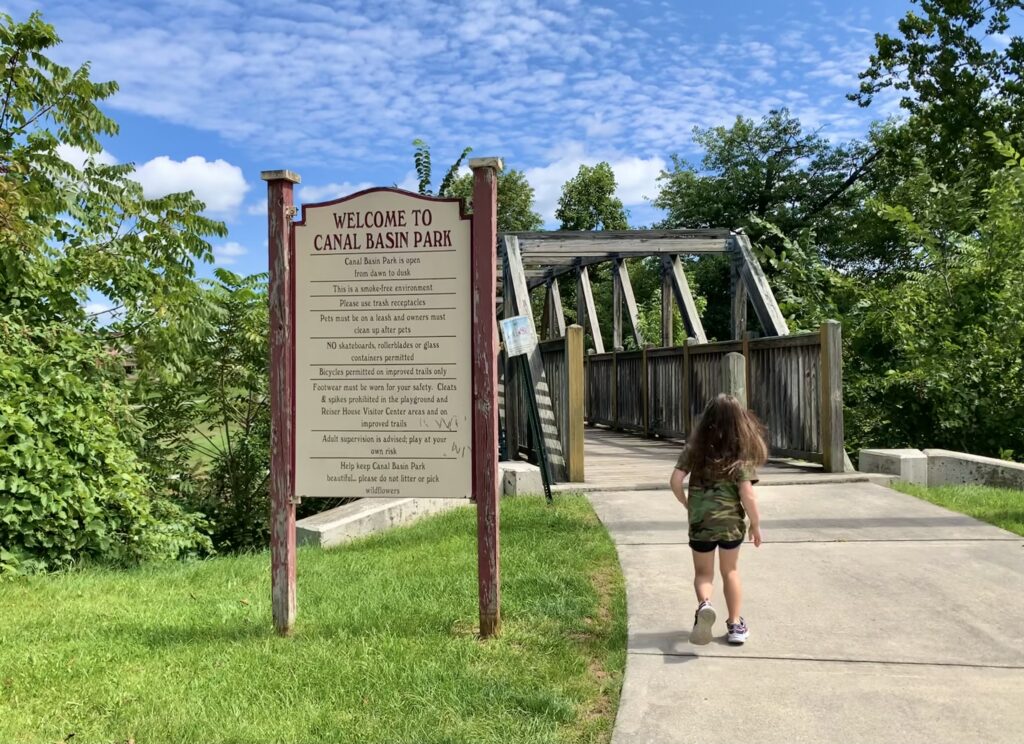 Canal Basin Park Entrance