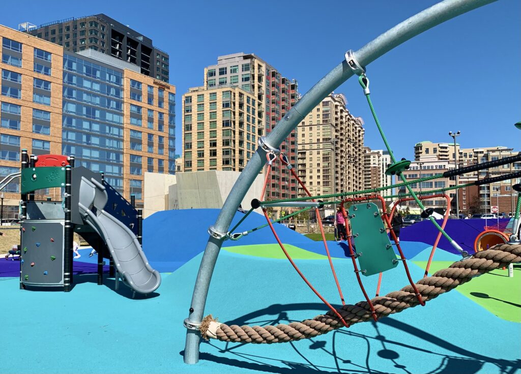 Mosaic Park Climbing Structure