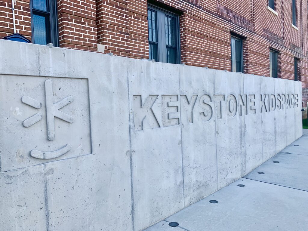 Keystone Kidspace Sign