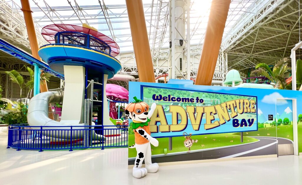 Nickelodeon Universe - Adventure Bay Sign