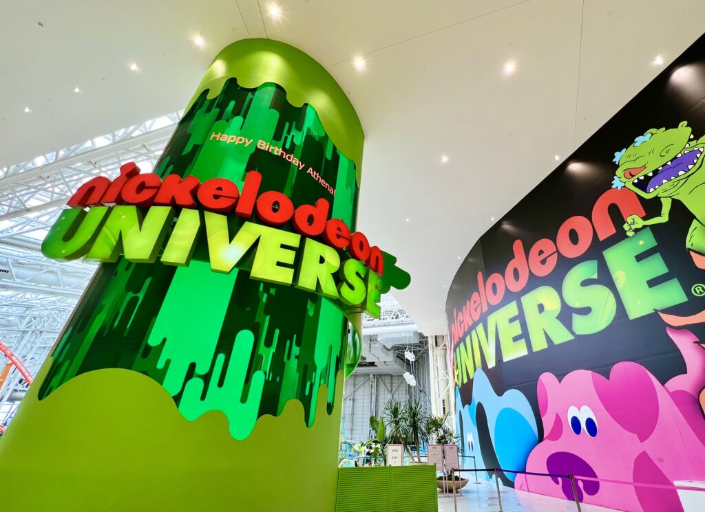 nickelodeon universe map