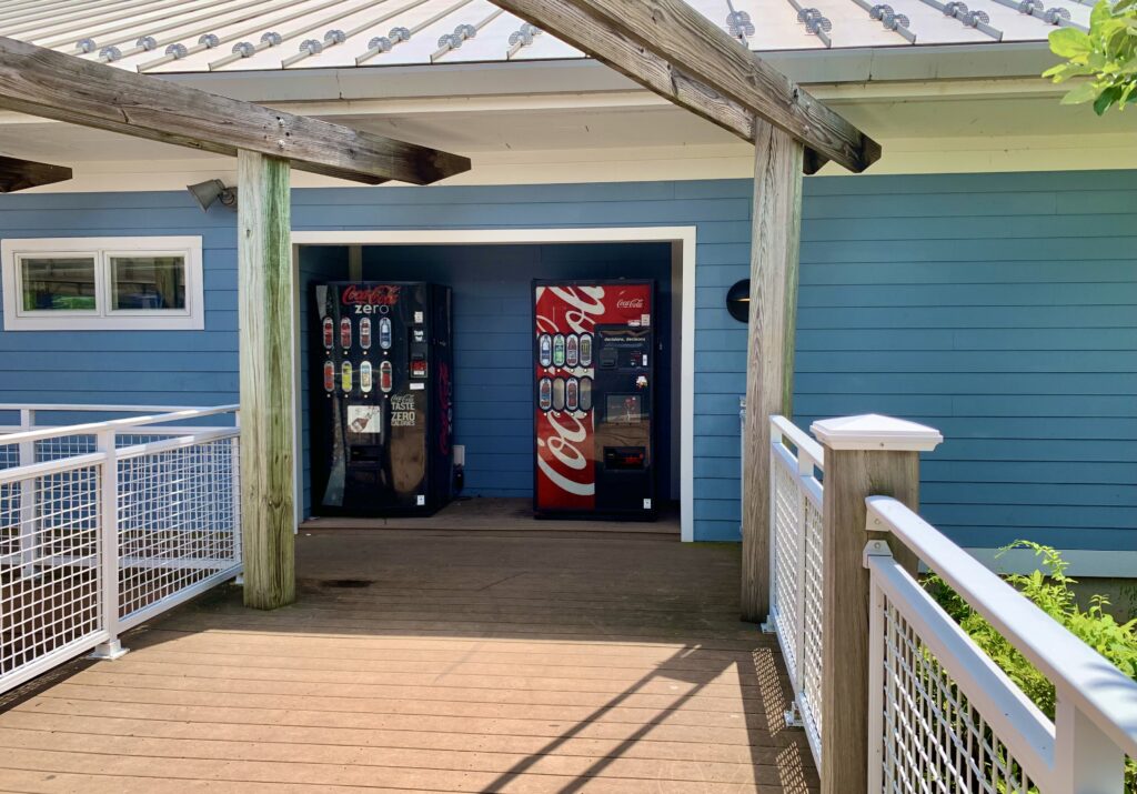 Gunpowder Falls Beach Vending Machines