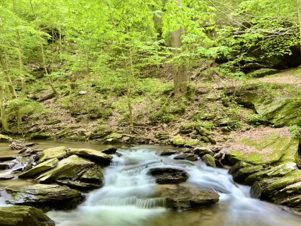 Climbers Run Cascade