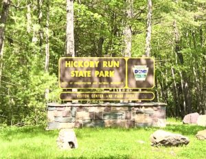 Hickory Run State Park Sign