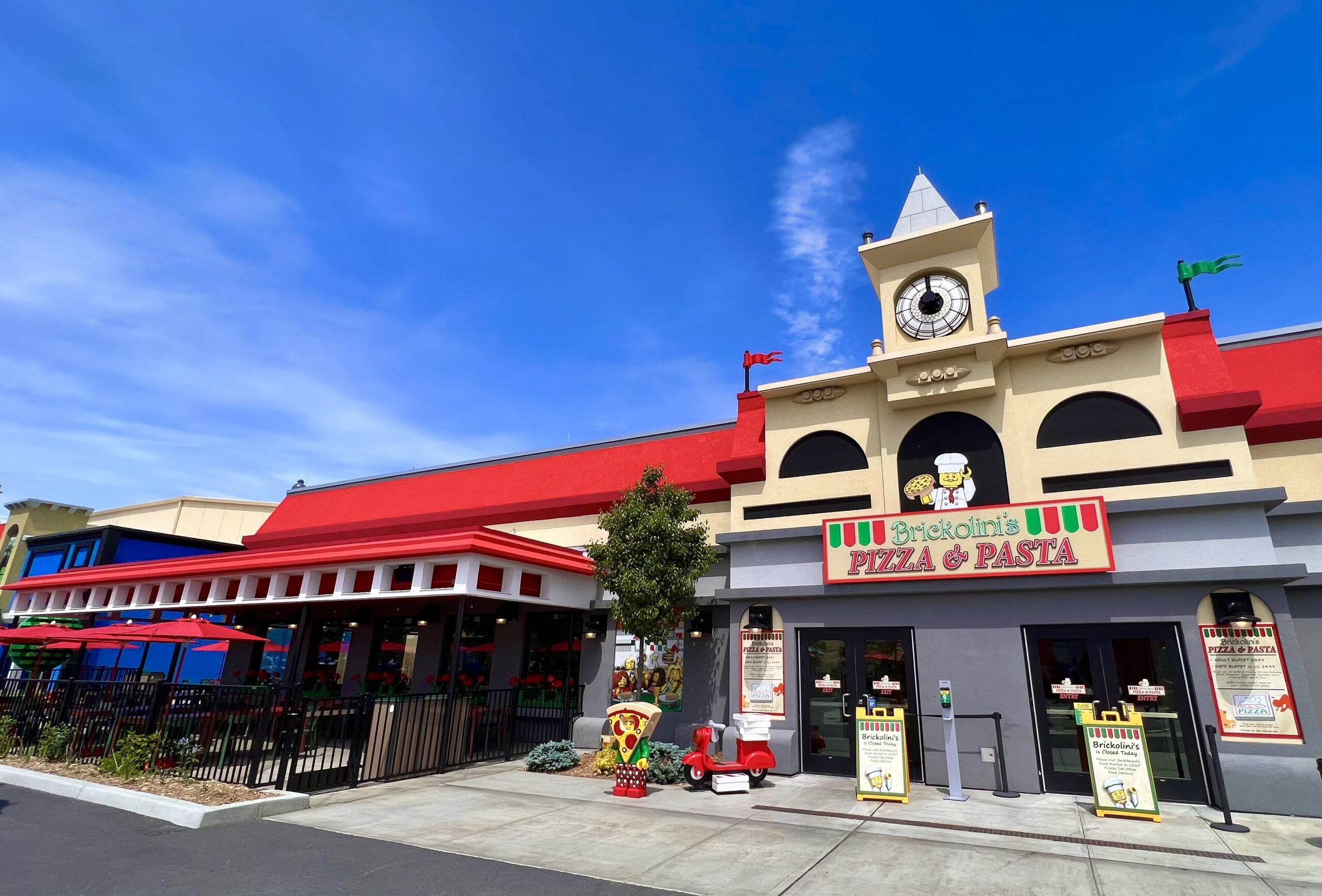 Legoland New York Brickolini's Pizza - Been There Done That with Kids