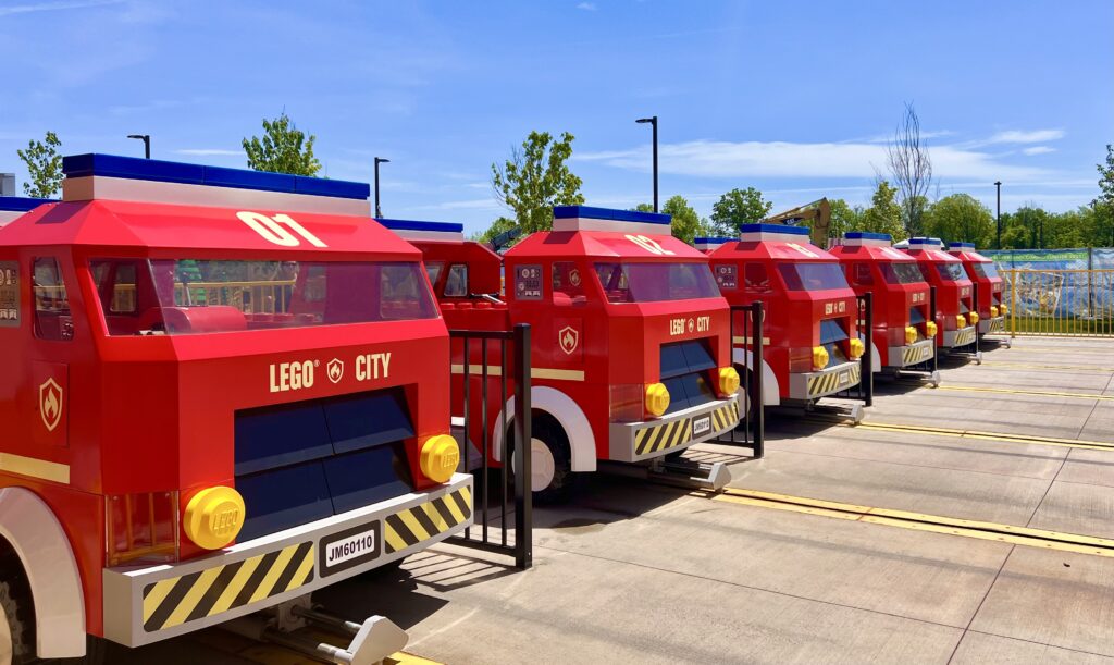 Legoland New York Firetrucks