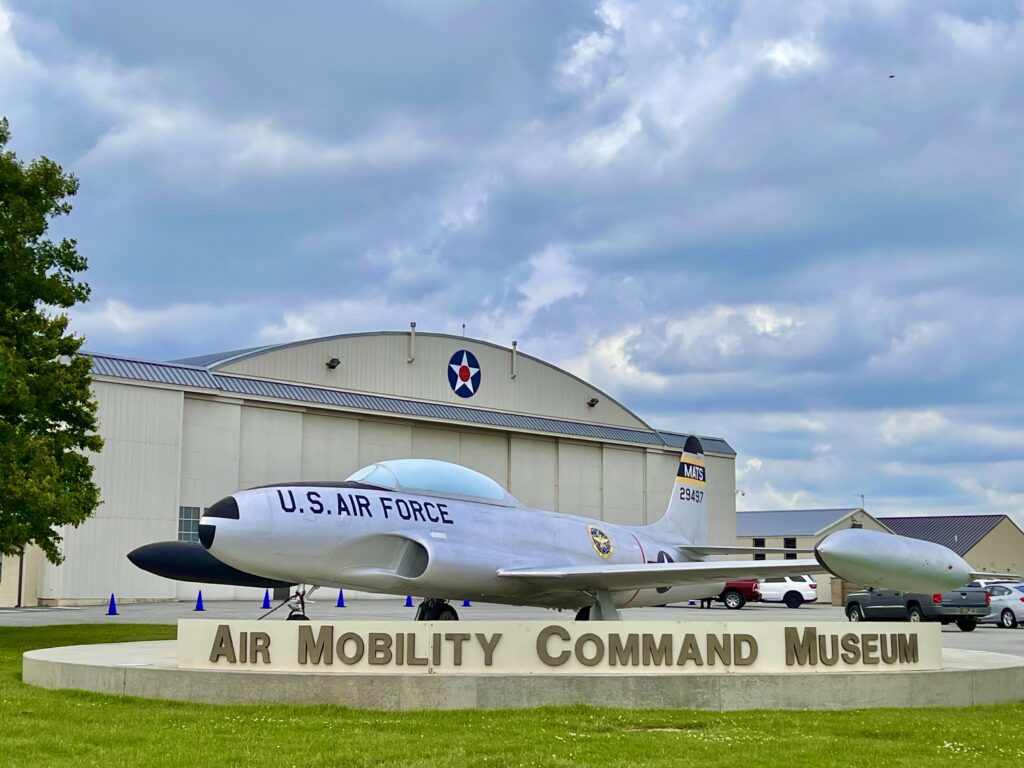Air Mobility Command Museum Sign